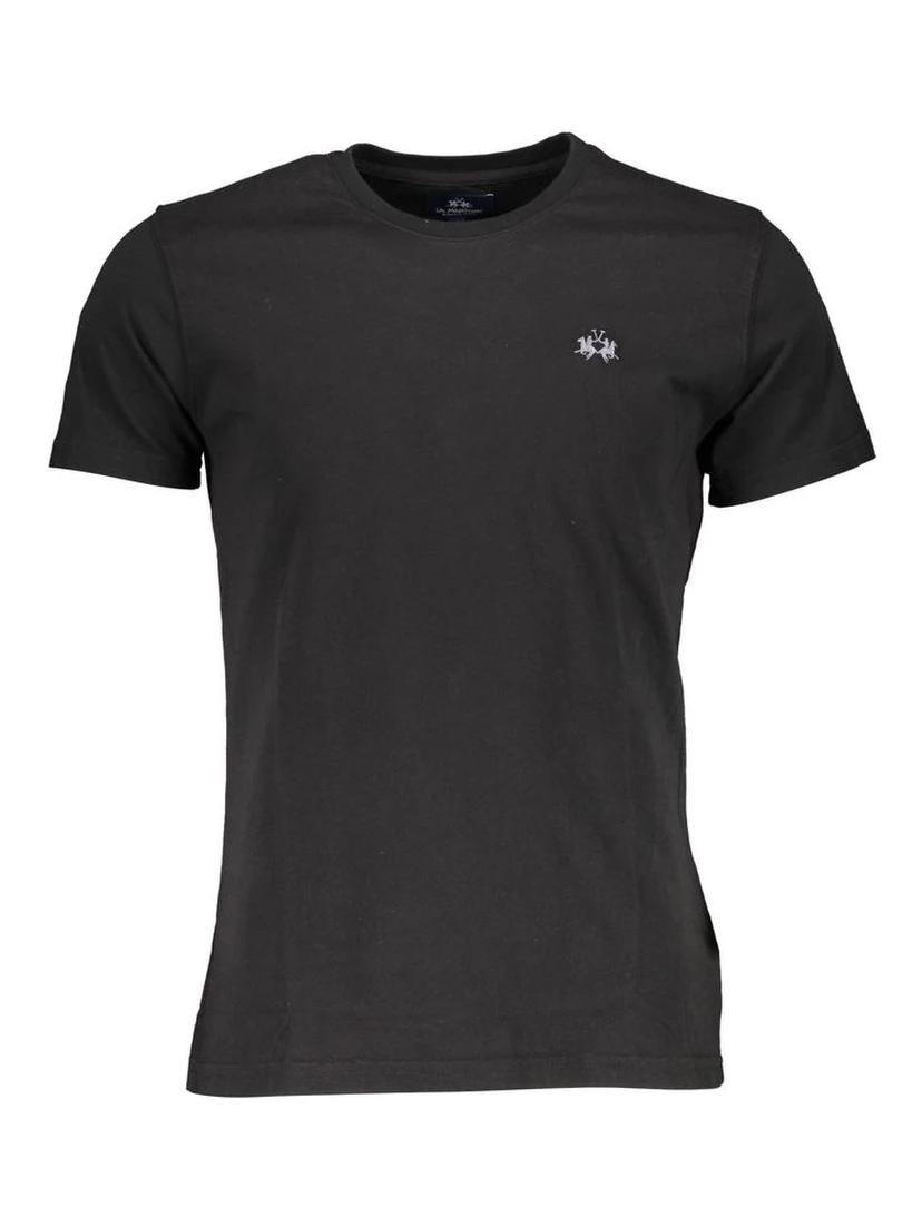 Black Cotton T-Shirt