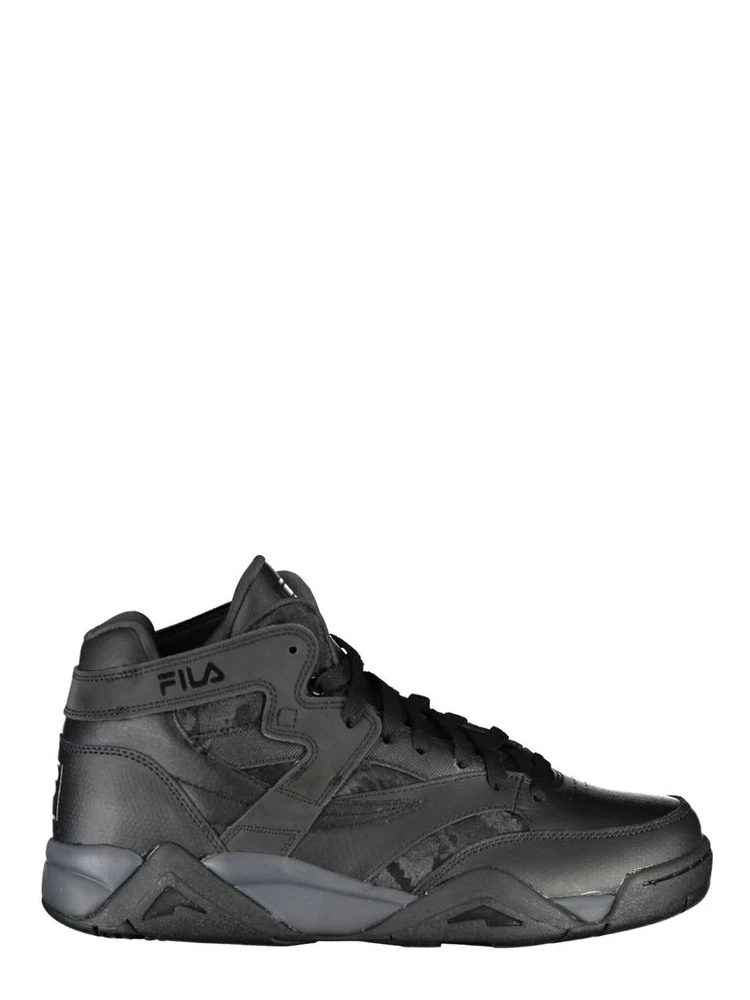 Black Polyester Sneaker