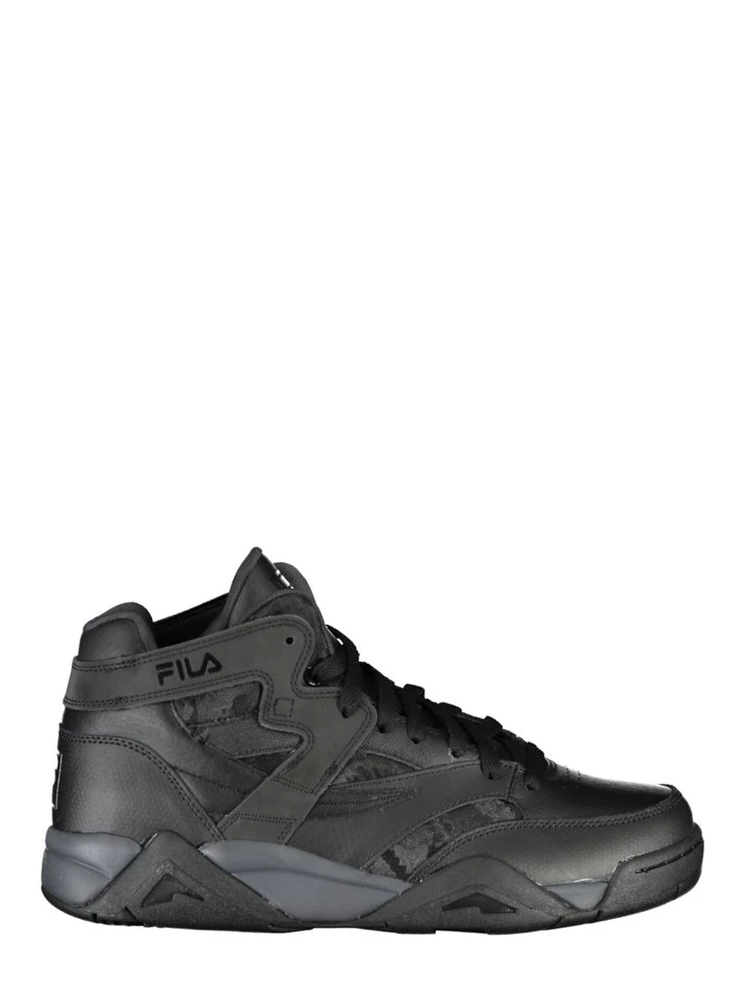 Black Polyester Sneaker