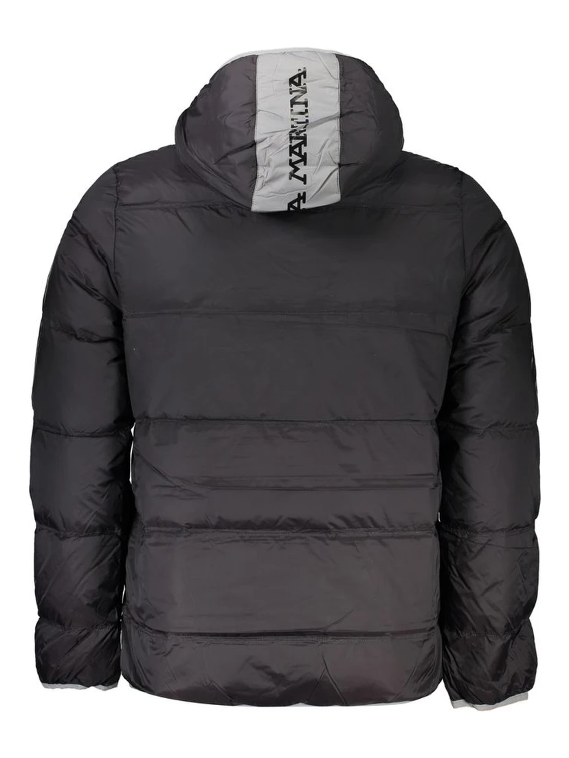 Black Polyamide Jackets & Coat