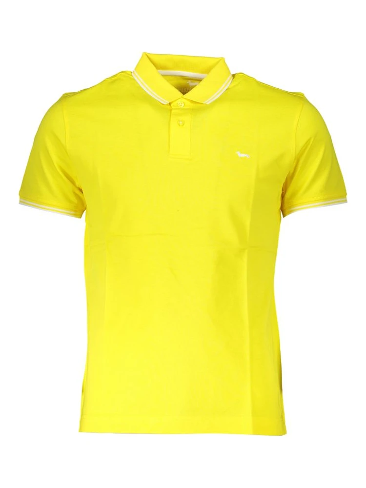 Yellow Cotton Polo Shirt