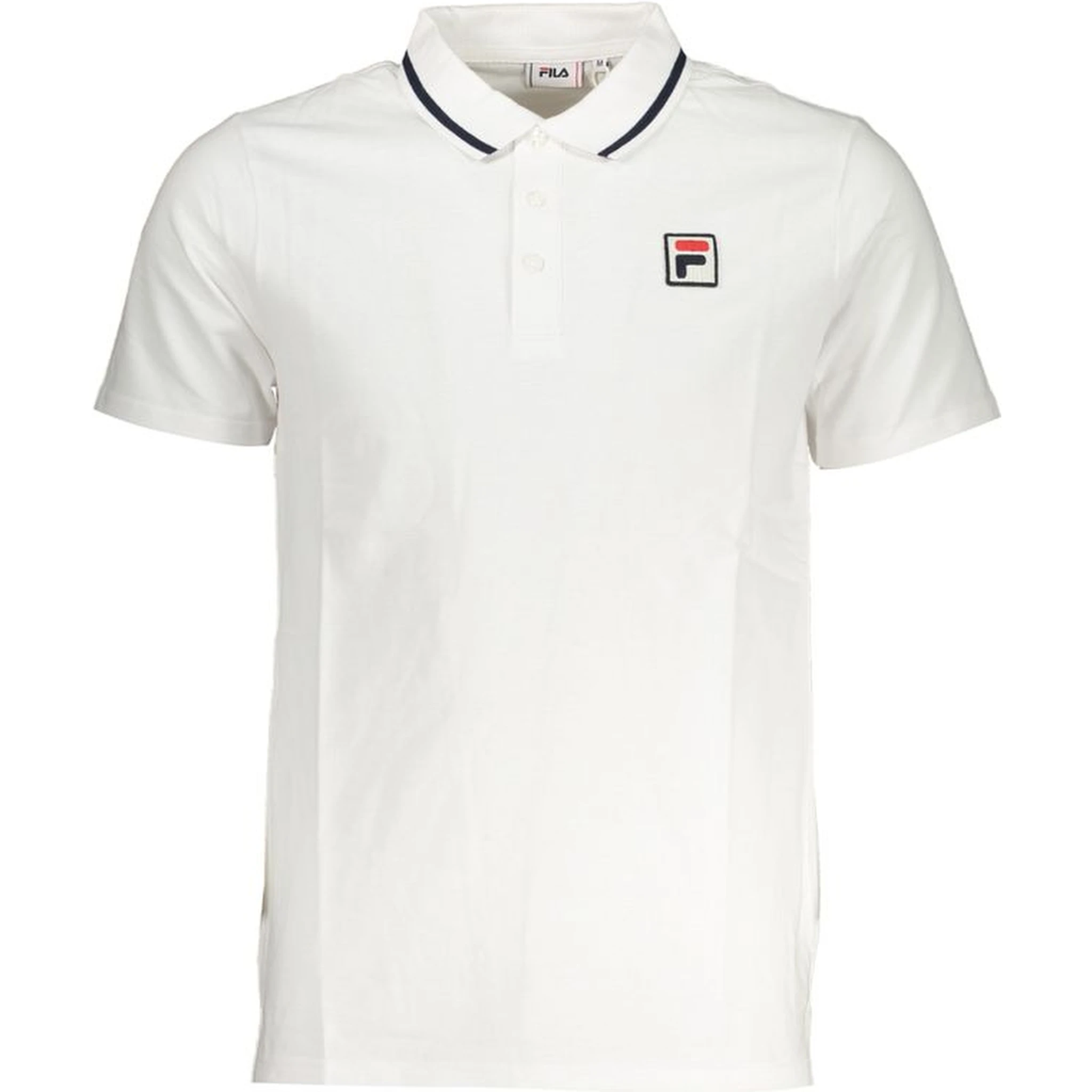White Cotton Polo Shirt