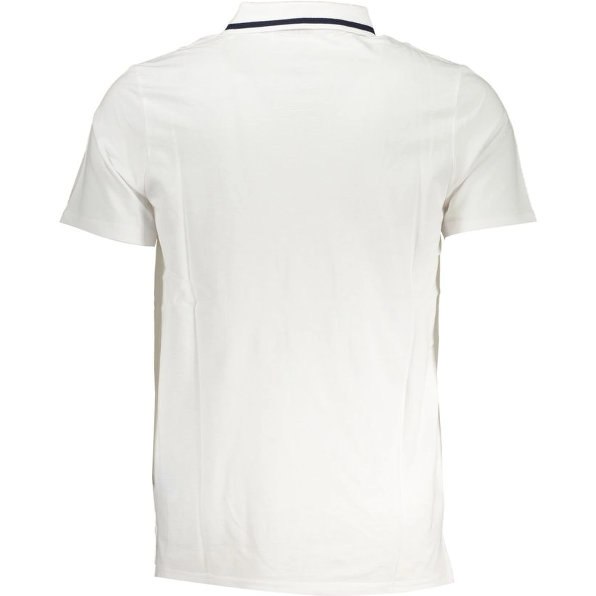 White Cotton Polo Shirt