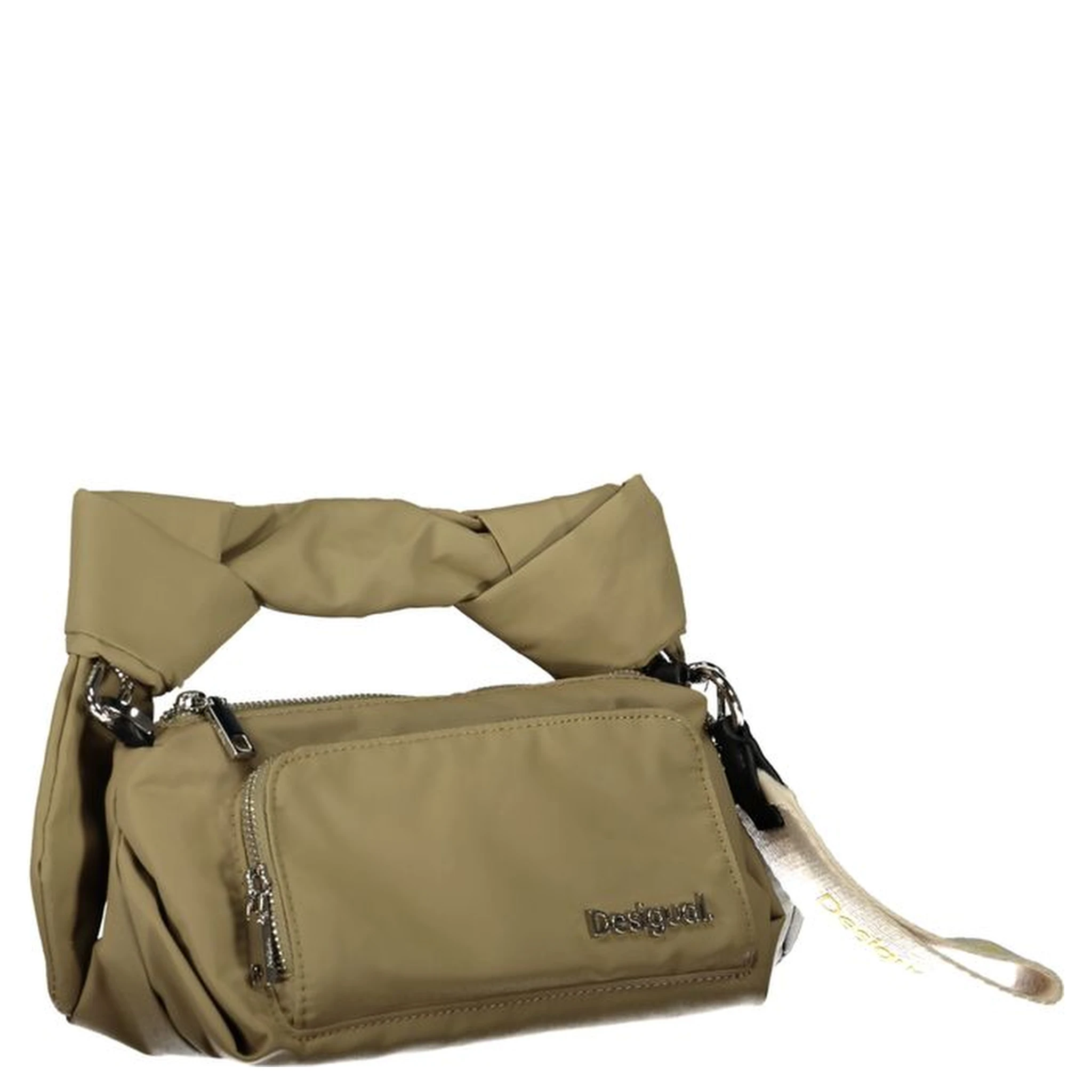 Green Polyester Handbag