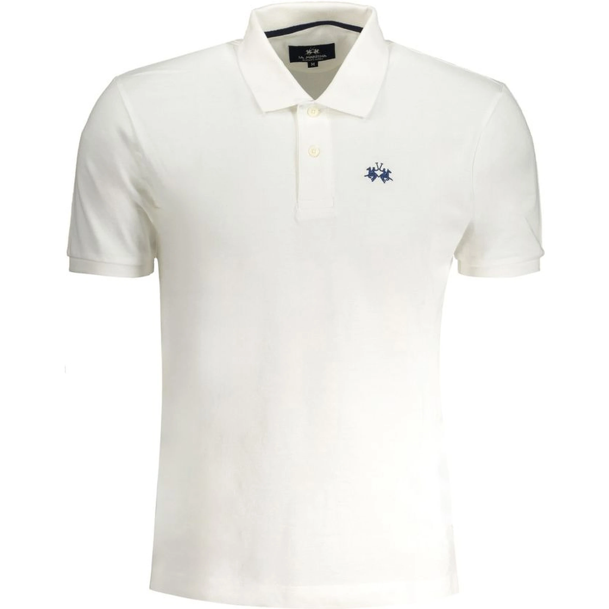 White Cotton Polo Shirt