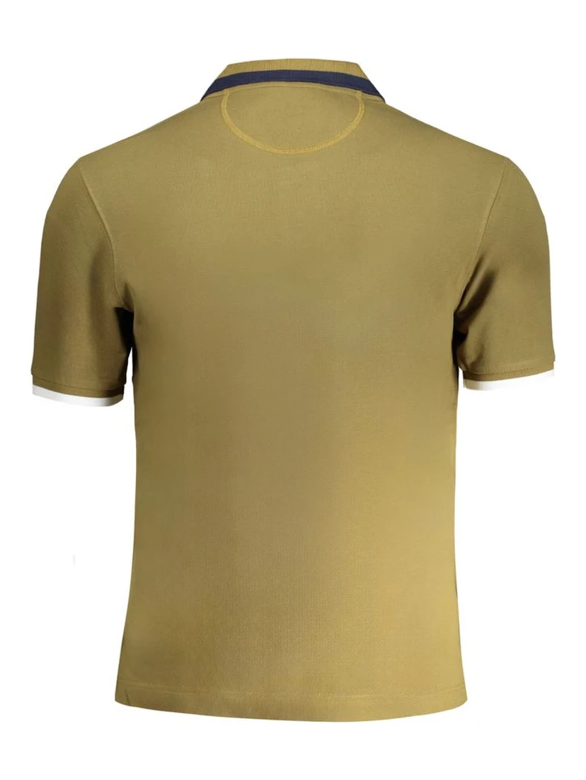 Green Cotton Polo Shirt