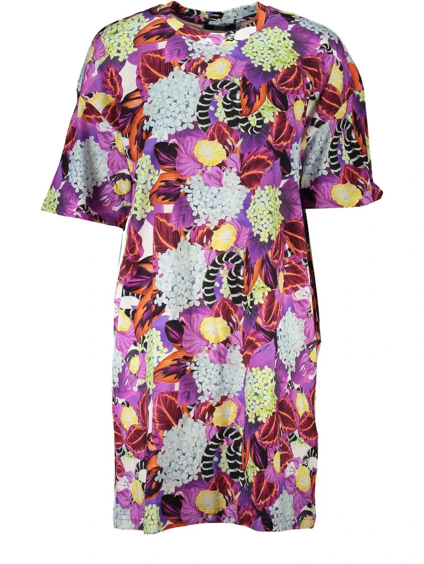 Purple Cotton Dress