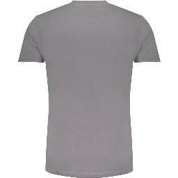 Gray Cotton T-Shirt