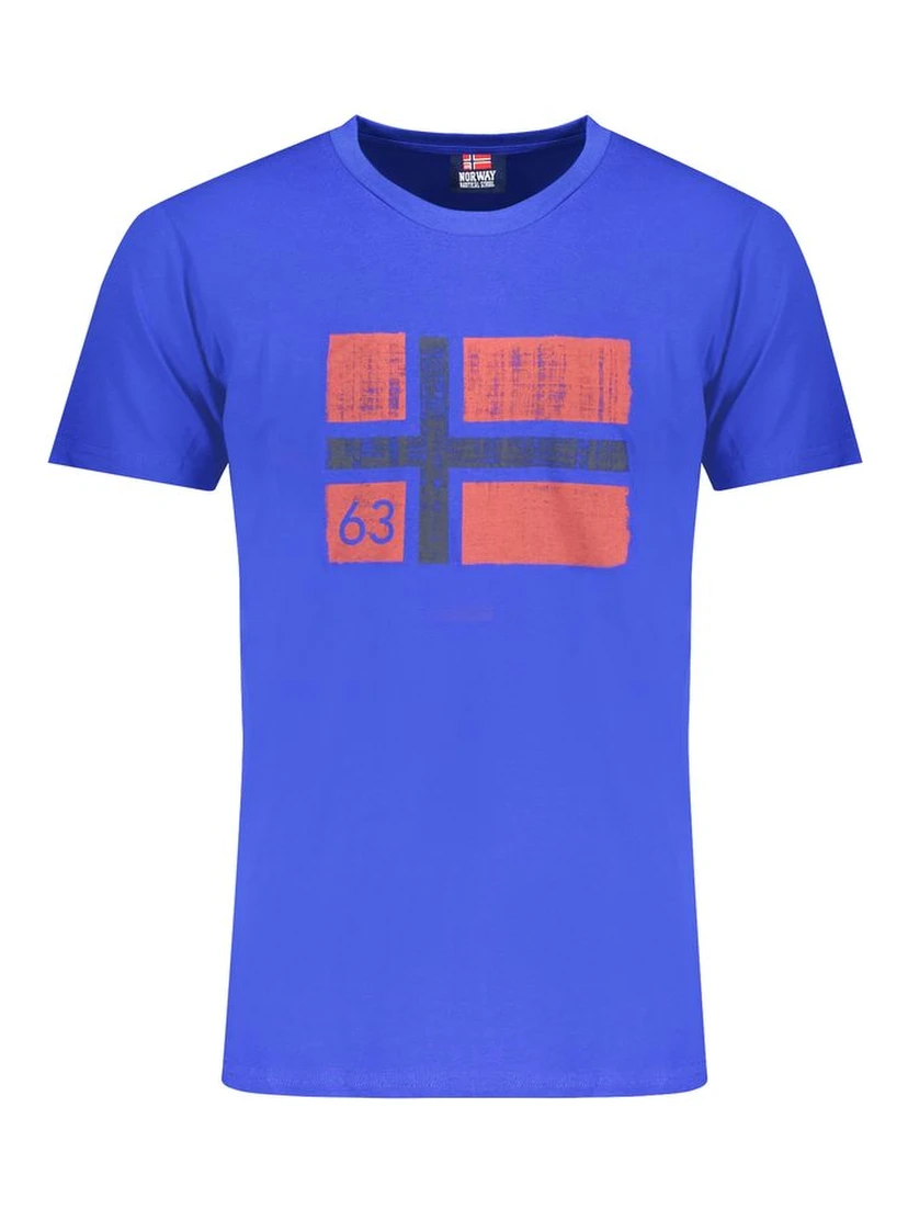 Blue Cotton T-Shirt