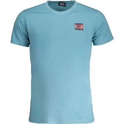 Blue Cotton T-Shirt