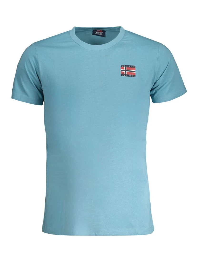 Blue Cotton T-Shirt