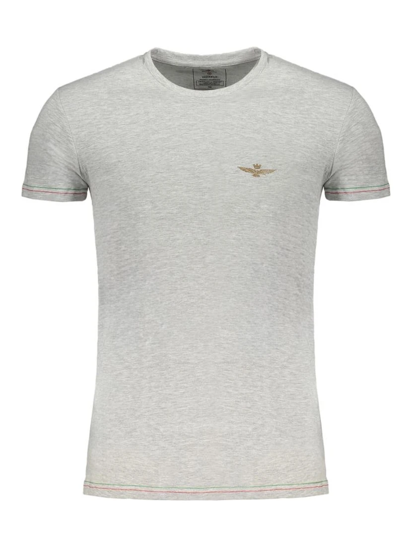 Gray Cotton T-Shirt