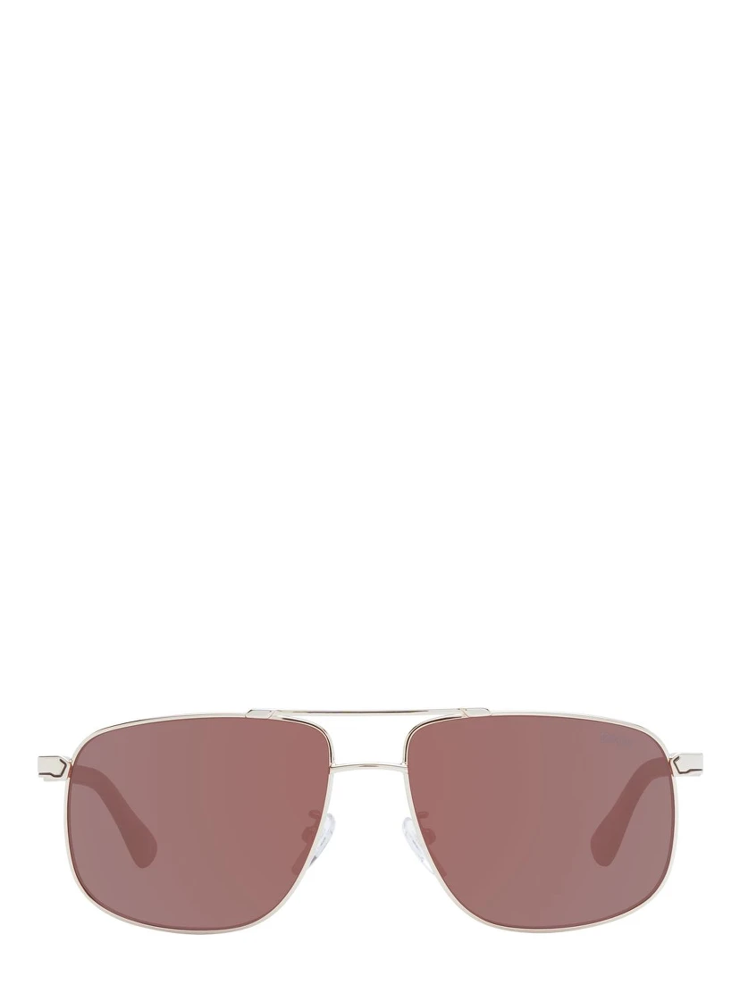 Rose Gold Metal Sunglasses