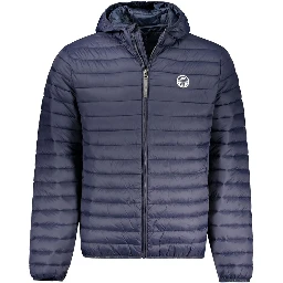 Blue Polyamide Jackets & Coat