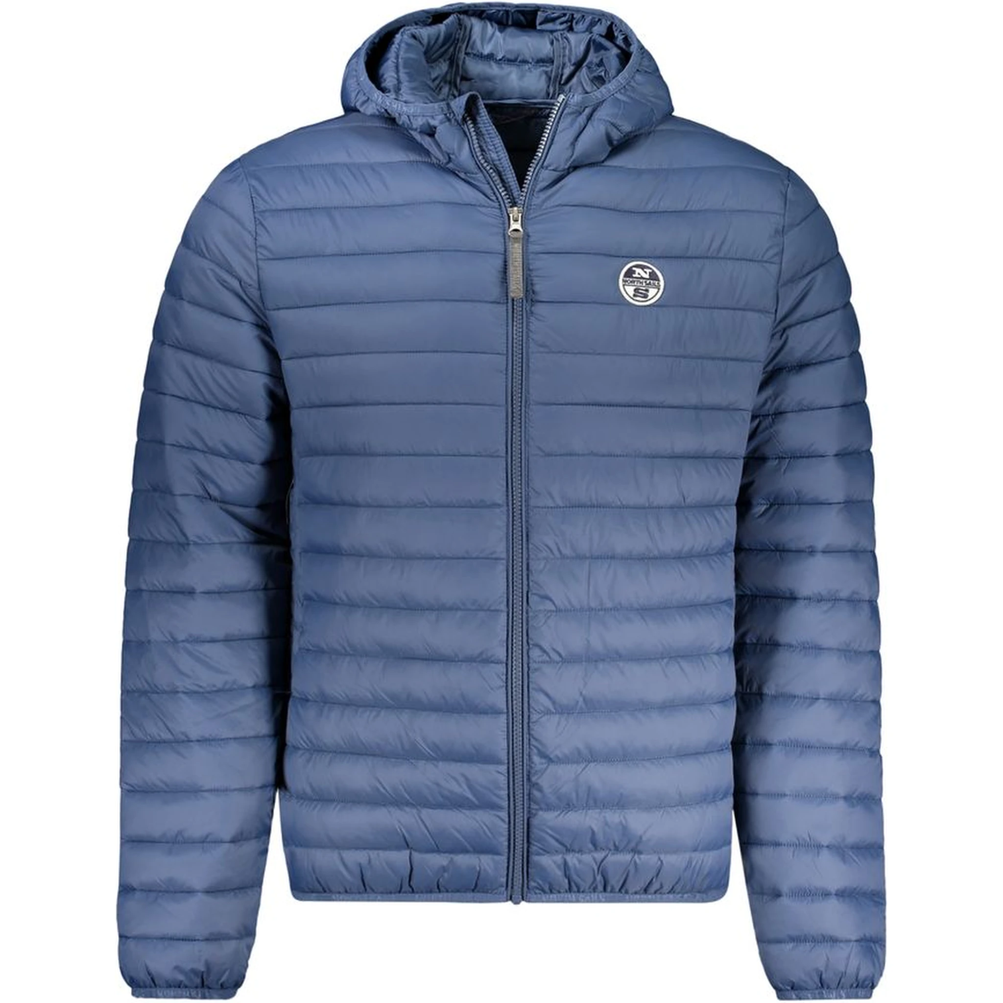 Blue Polyamide Jackets & Coat