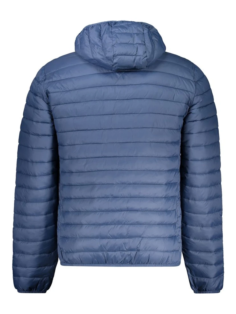 Blue Polyamide Jackets & Coat