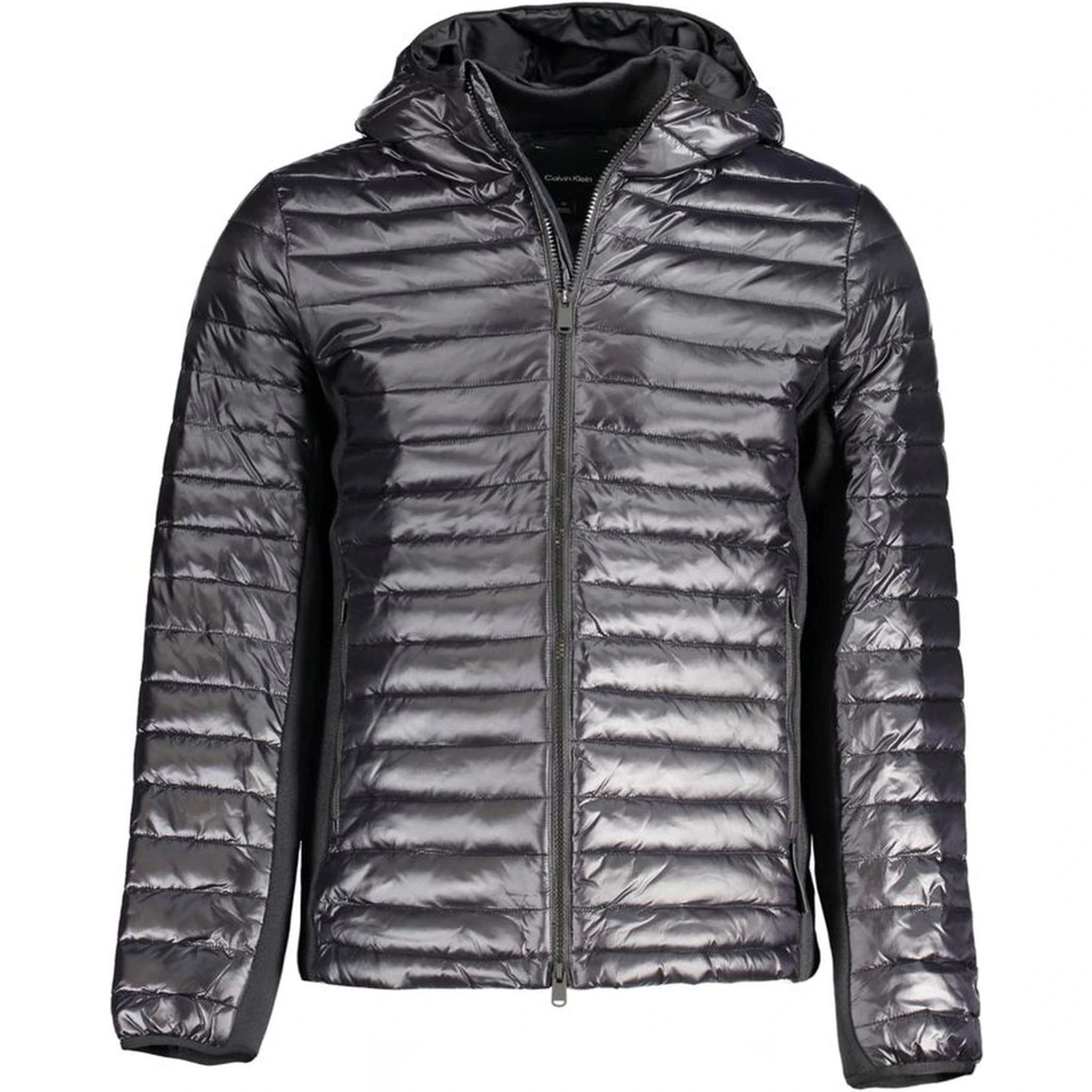 Black Nylon Jackets & Coat