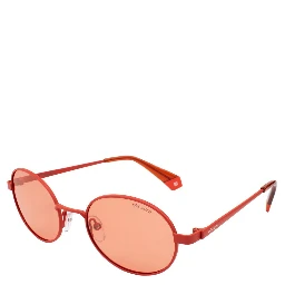 Orange Metal Sunglasses