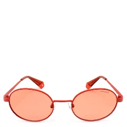Orange Metal Sunglasses
