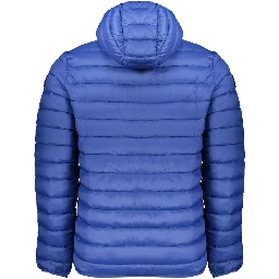 Blue Polyamide Jackets & Coat
