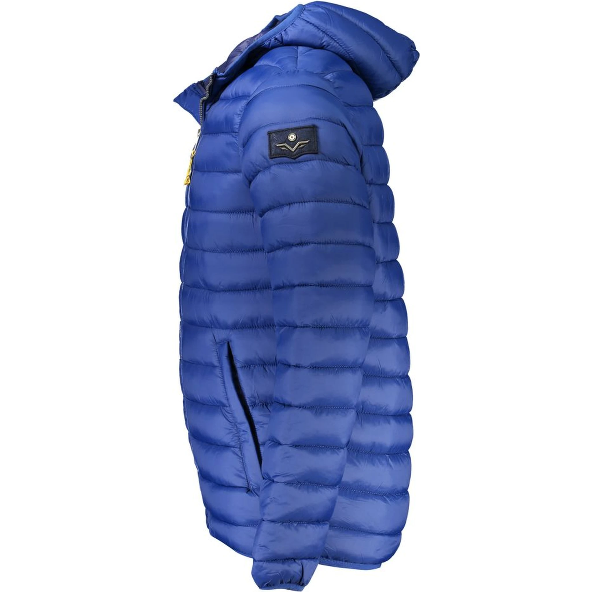 Blue Polyamide Jackets & Coat