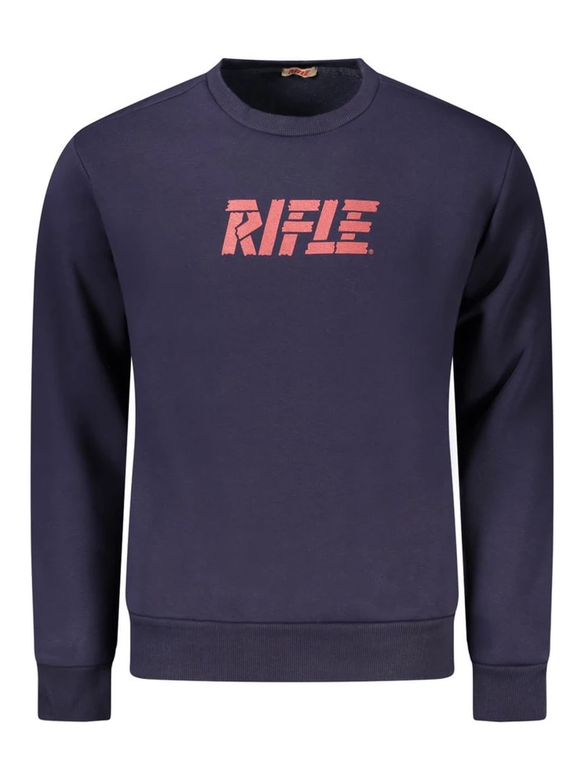 Blue Cotton Sweatshirt