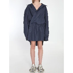 Mini shirt dress