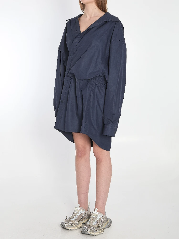 Mini shirt dress alternative