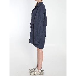 Mini shirt dress