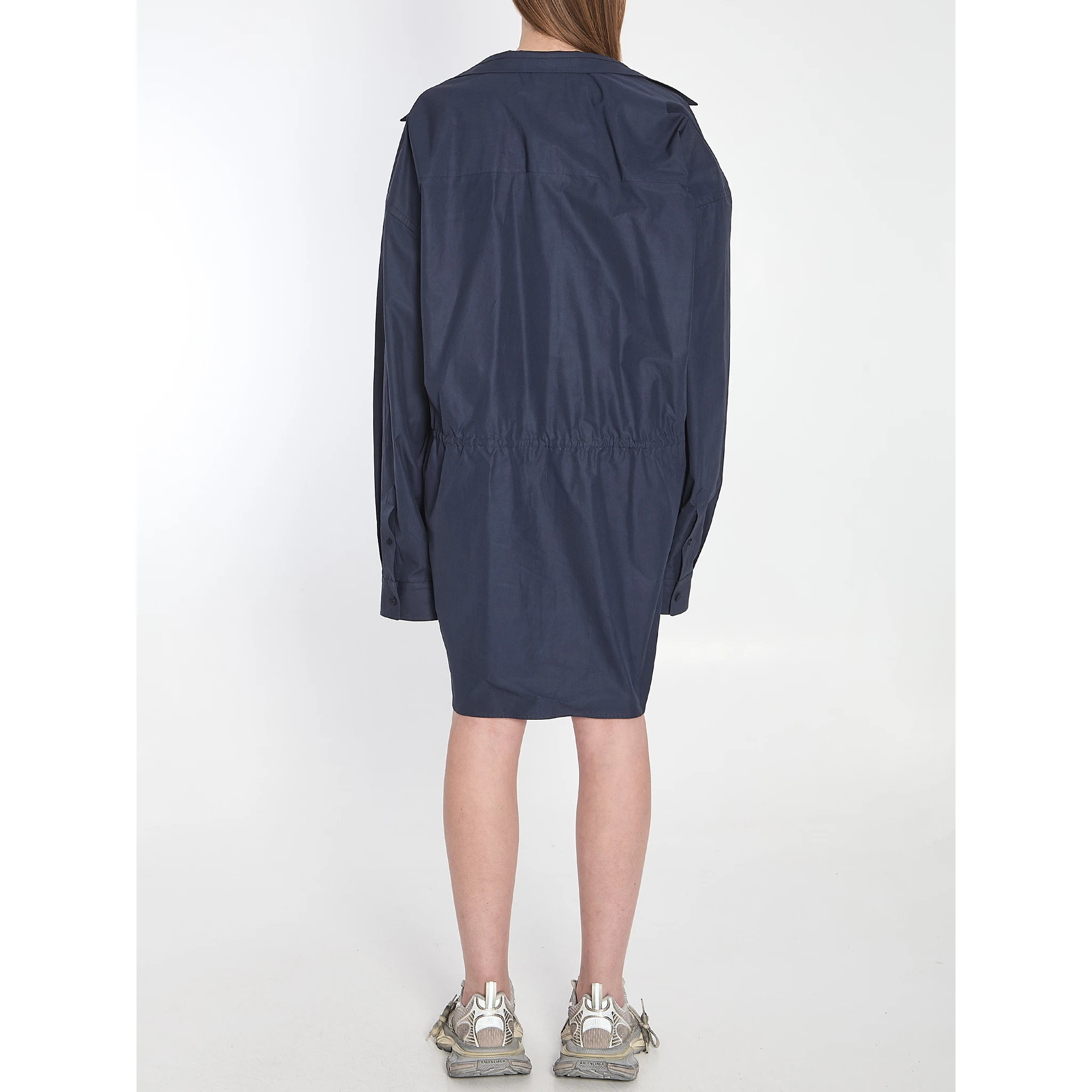 Mini shirt dress