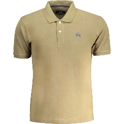 Green Cotton Polo Shirt