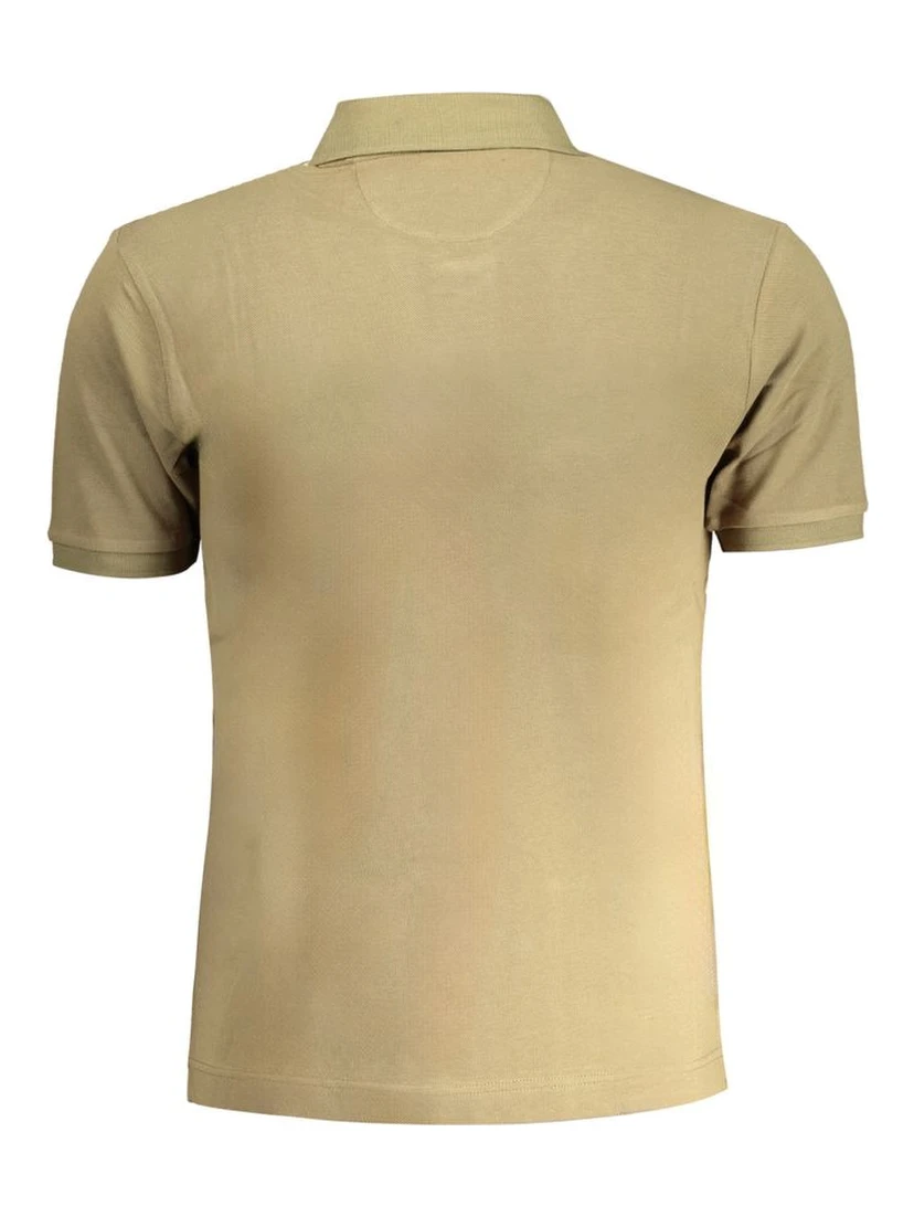 Green Cotton Polo Shirt