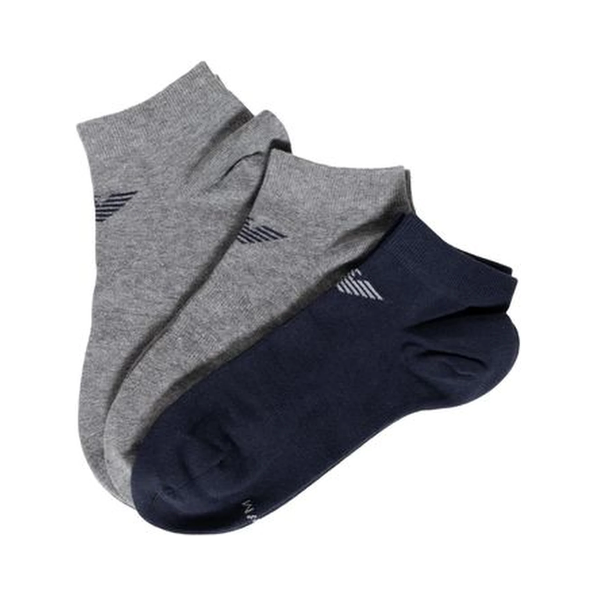Blue Cotton Socks