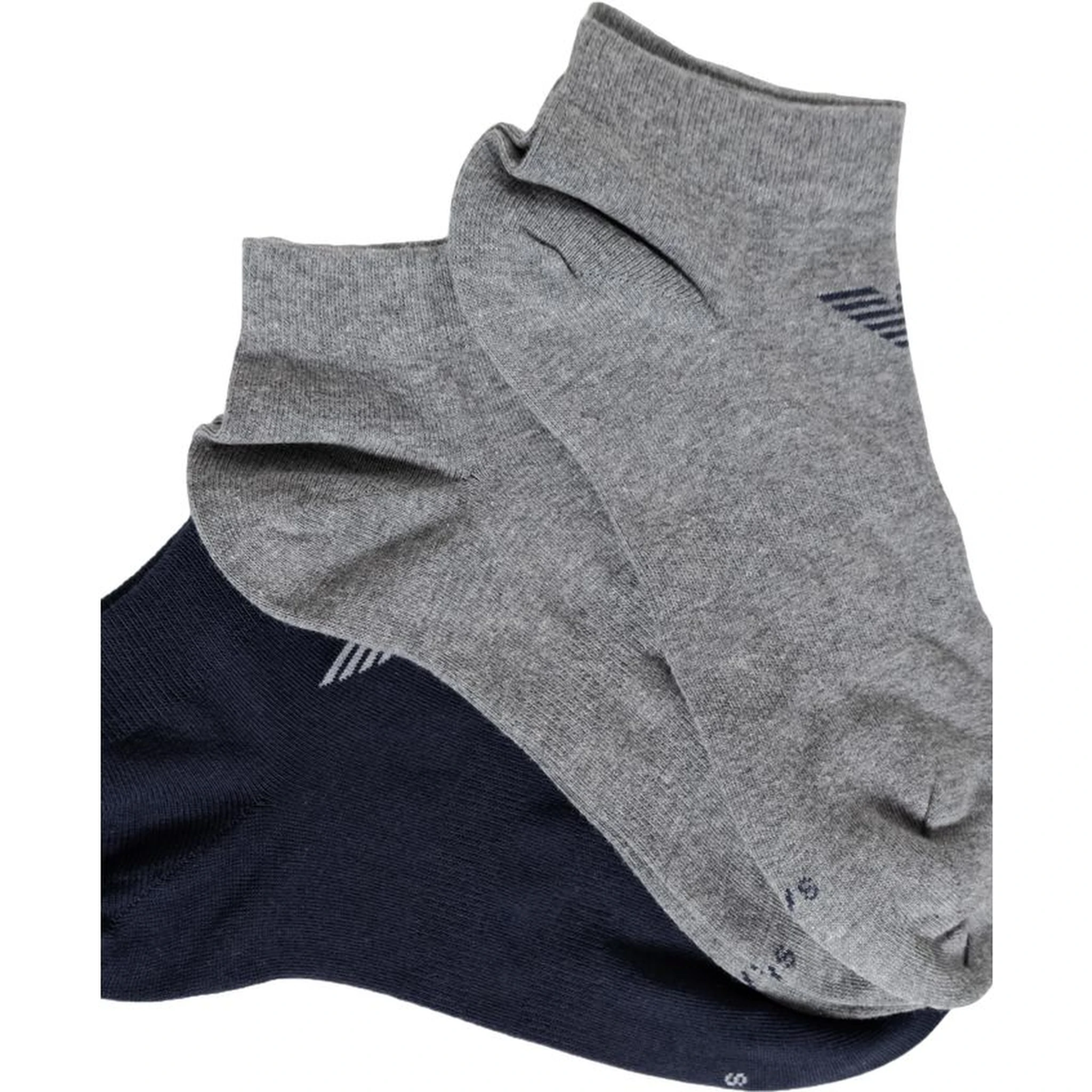 Blue Cotton Socks