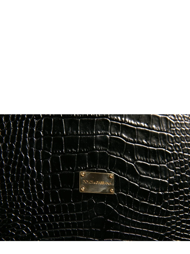 Elegant Black Leather Logo Plaque Holder Catalogue Case alternative