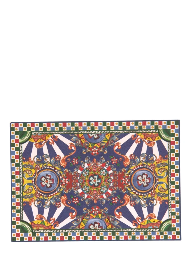 Multicolor Carretto Siciliano Envelope Post Card Holder alternative