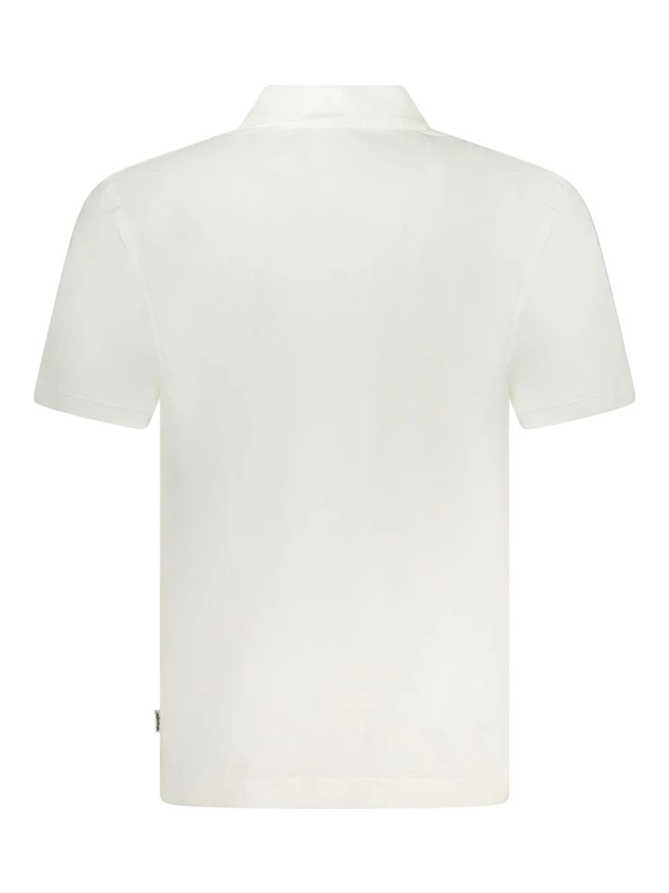 White Cotton Polo Shirt alternative