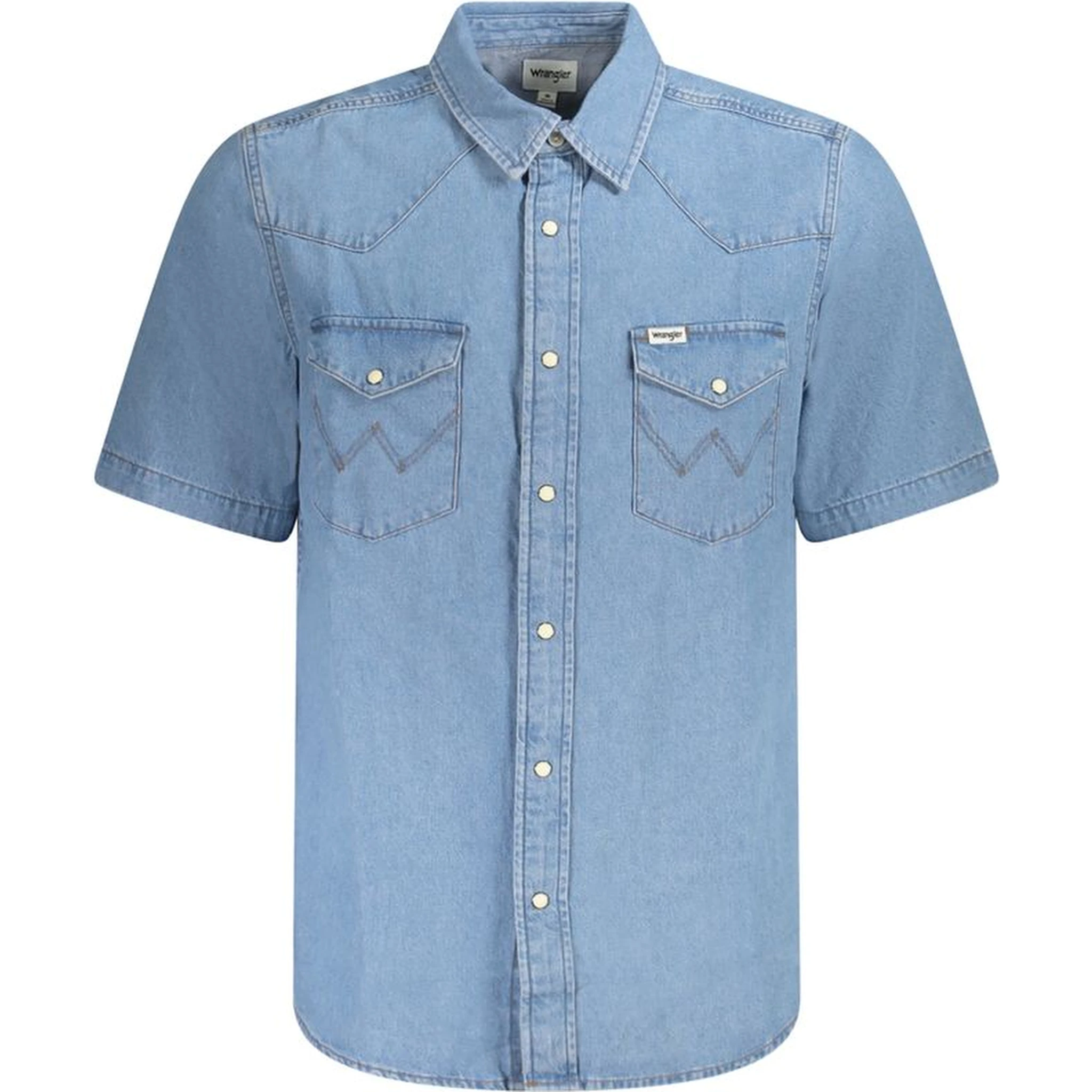 Blue Cotton Shirt