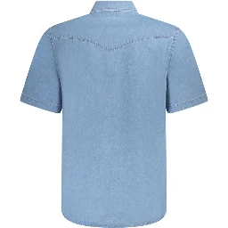 Blue Cotton Shirt