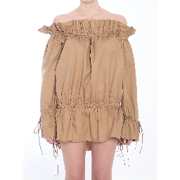 Ruched mini dress