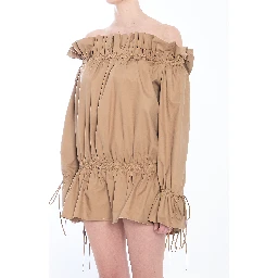 Ruched mini dress