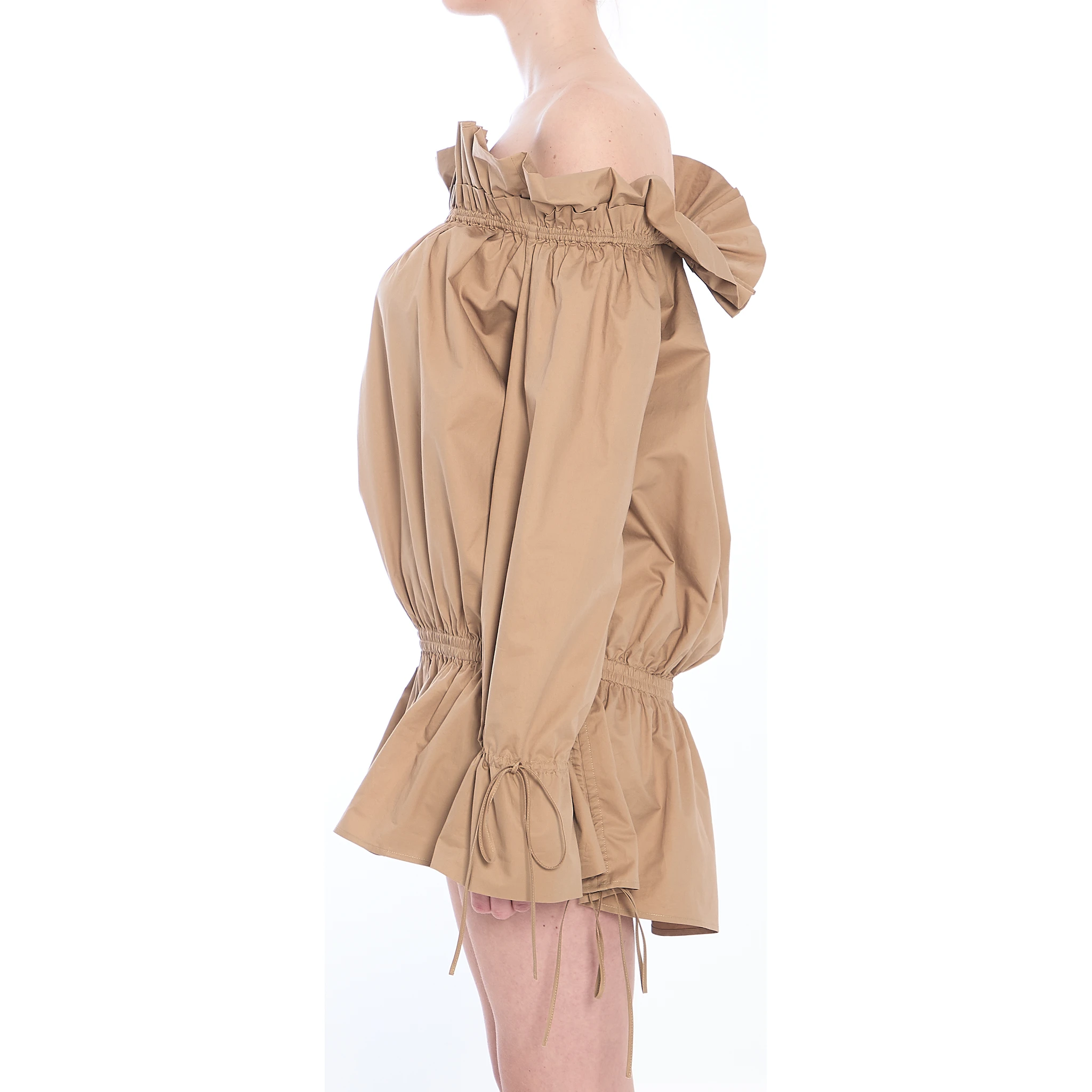 Ruched mini dress