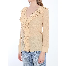 Ruffled blouse