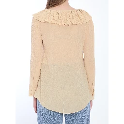 Ruffled blouse