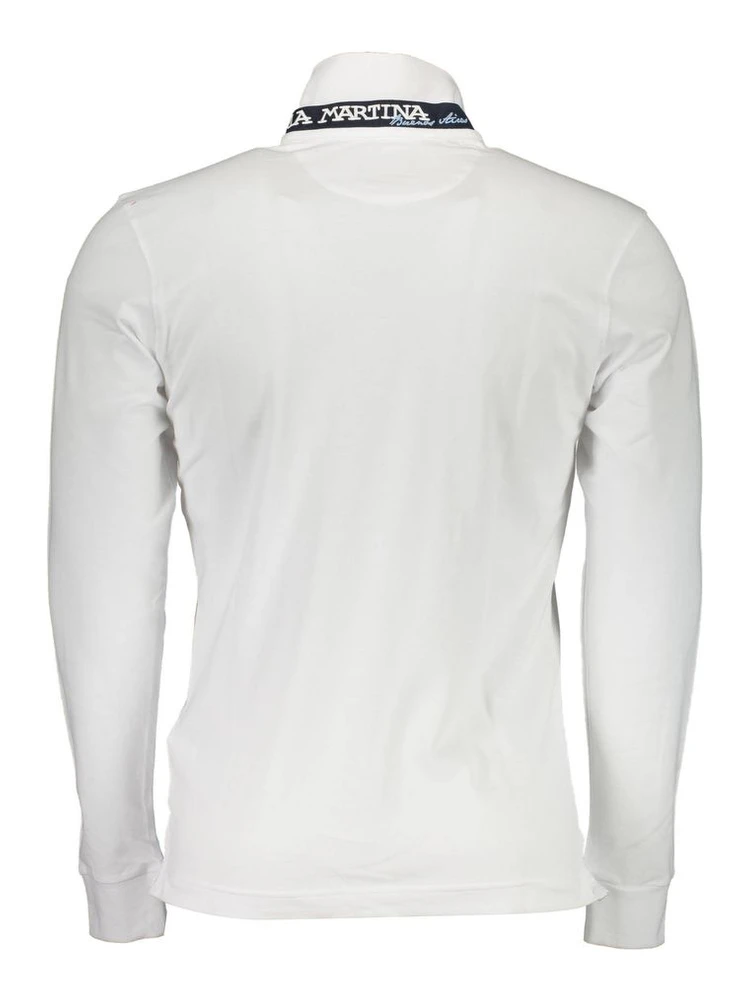 White Cotton Polo Shirt alternative
