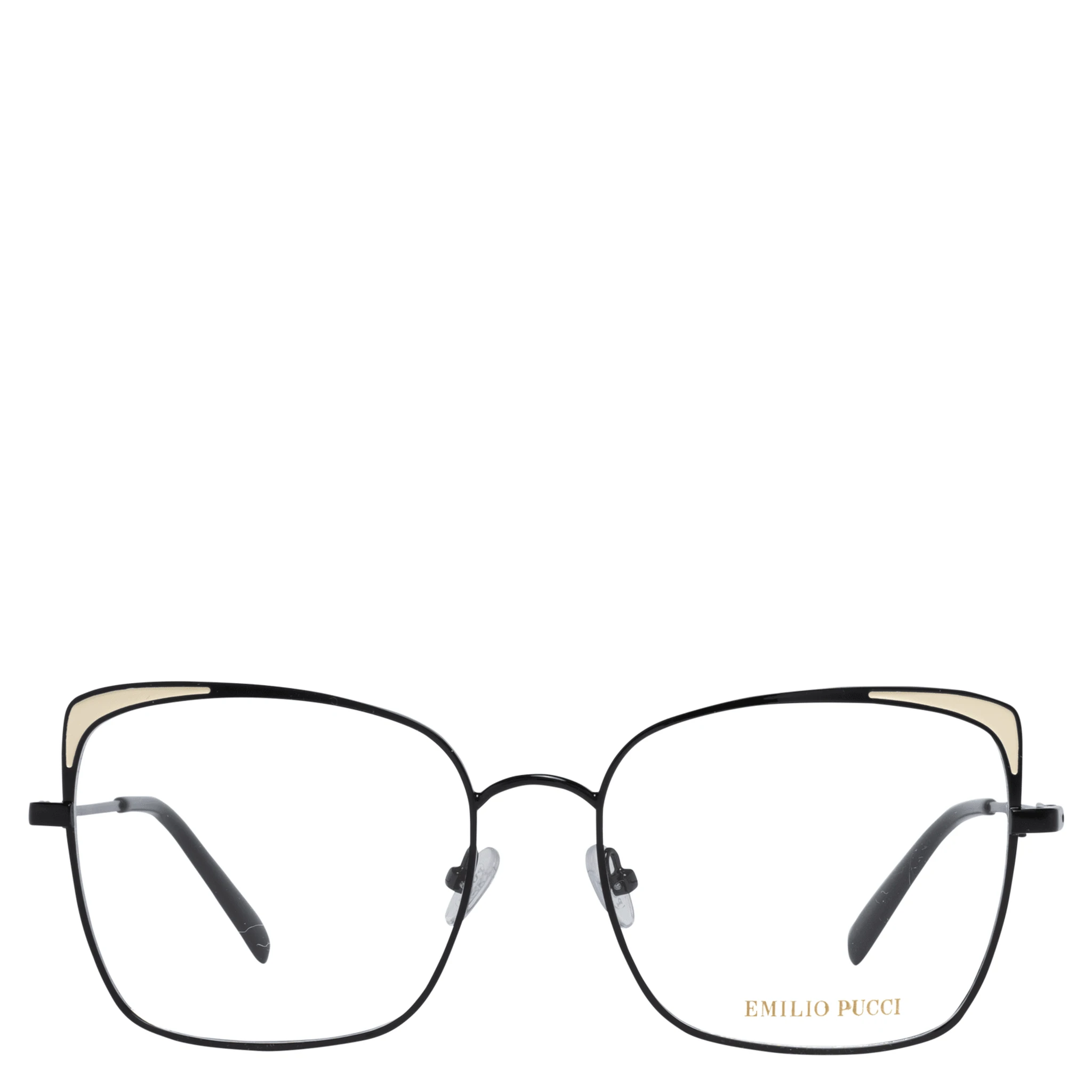 Black Metal Glasses (Frames)
