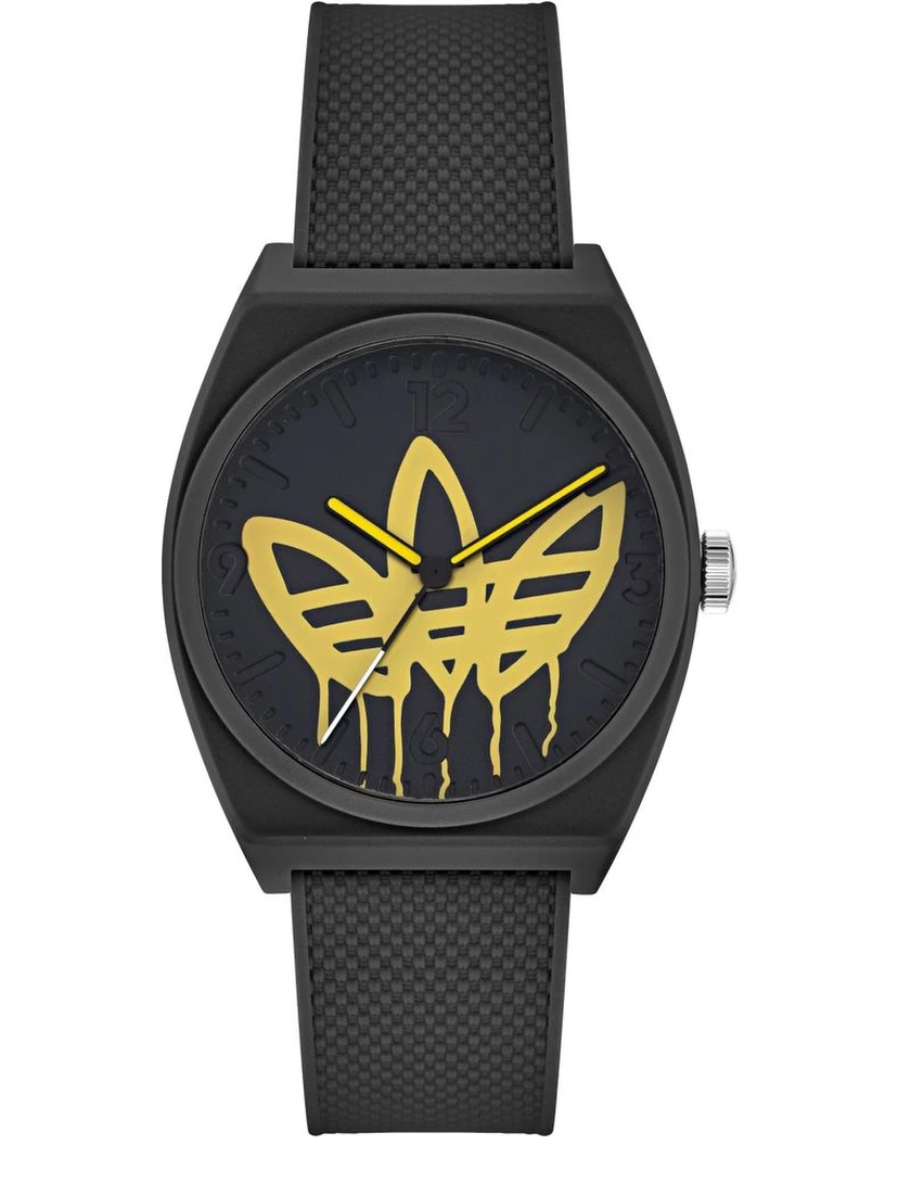 Black Synthetic Sport Watch