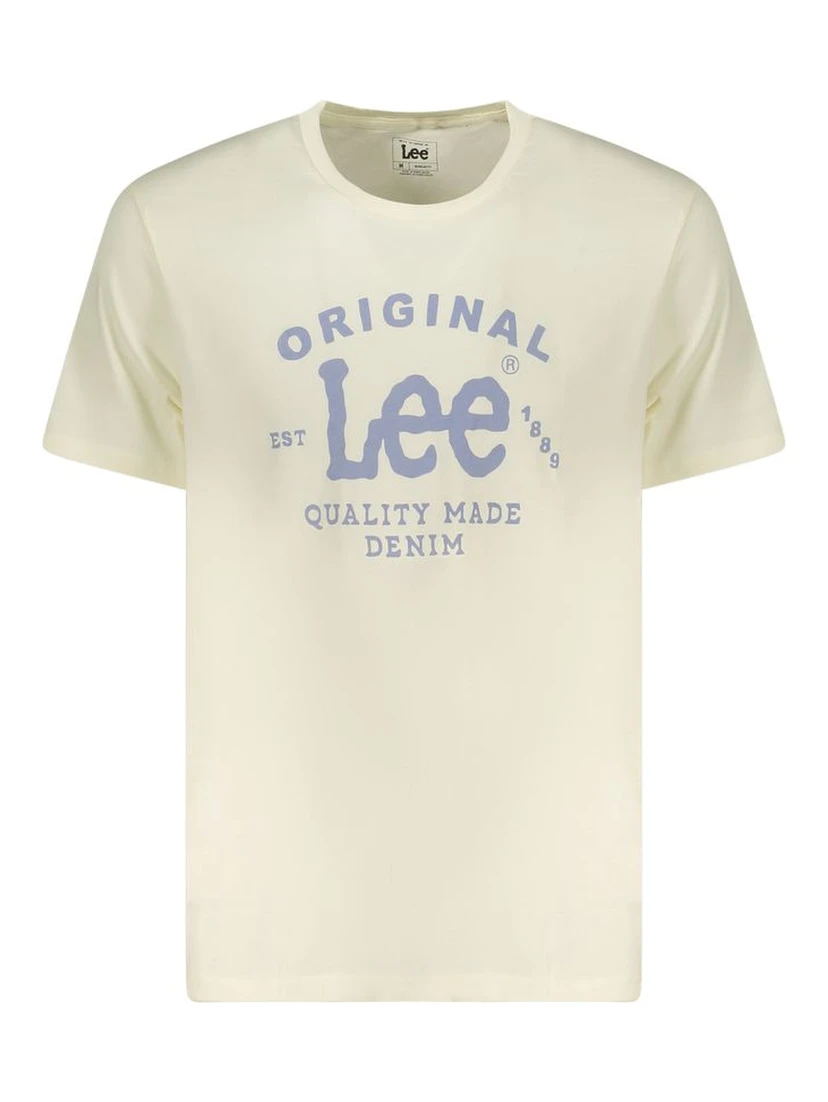 Beige Cotton T-Shirt