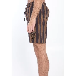 Fendi Crest swim shorts