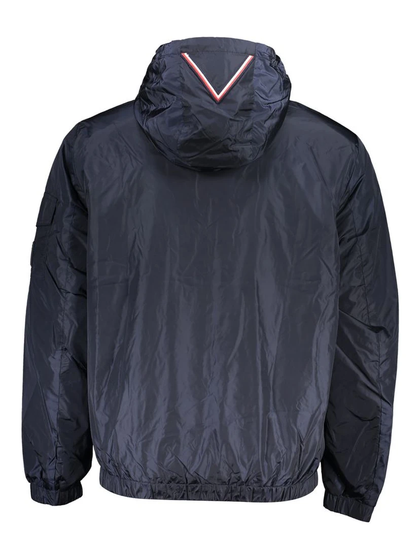 Blue Nylon Jackets & Coat